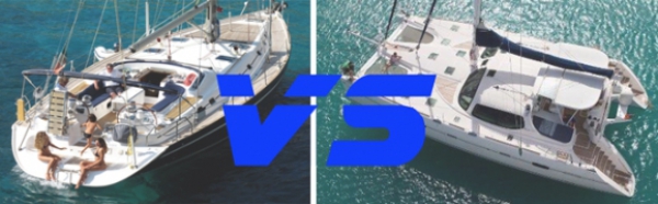 catamaran vs sailing boat